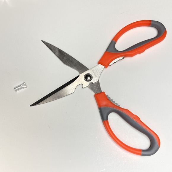 5 Pairs Of All Purpose Nutcracker Scissors Ultra Sharp Stainless Steel Kitchen - Picture 3 of 9